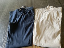 Falls Creek Performance Men's Slim Fit Casual Pants Lot Size 30 lot navy, beige