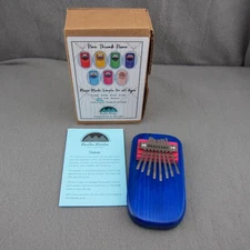 Mountain Melodies Pine Thumb Piano Blue Tested Working