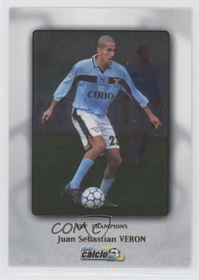 2000 DS Card Collections Planeta Calcio Top Champions Juan Sebastian Veron 7ez