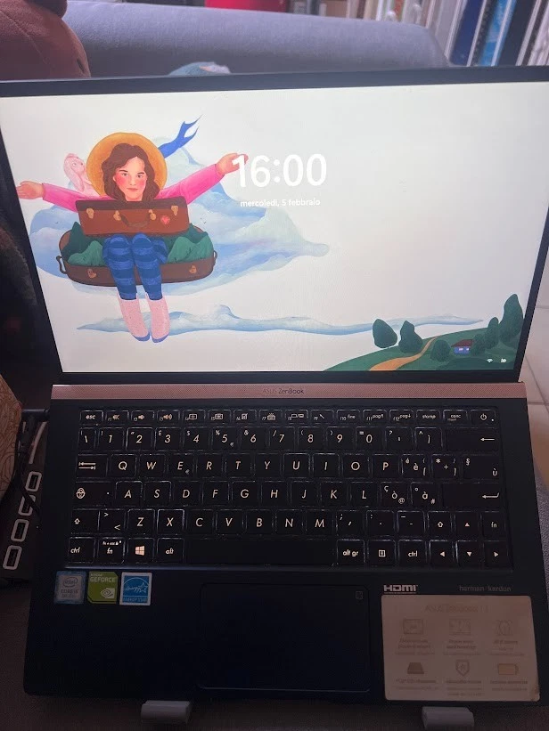 ASUS ZenBook 13” – Intel Core i5 8ª Gen, NVIDIA GeForce  - Immagine 3 di 3