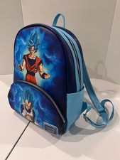 MOCHILA Dragon Ball Goku Vegeta Super Saiyan Azul GlTD DBZ Exclusiva Loungefly