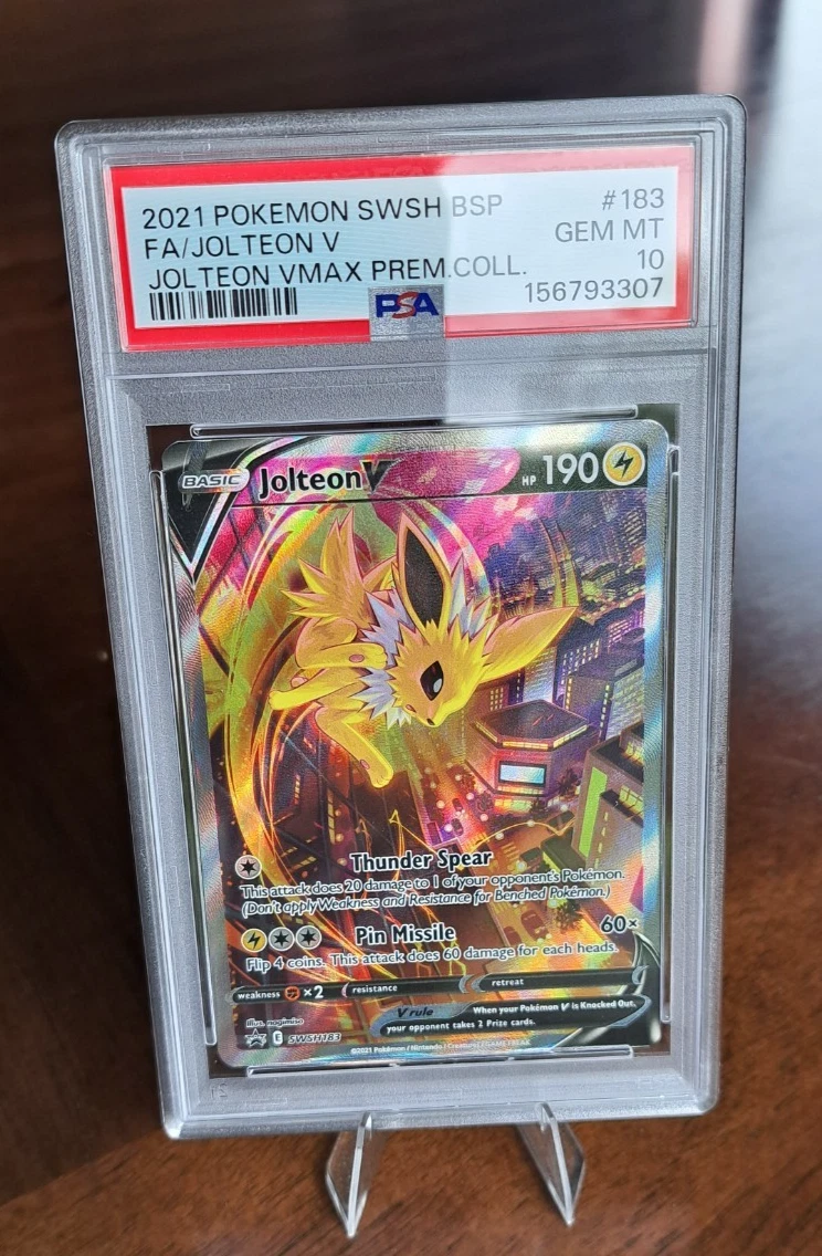 Jolteon Pokémon TCG Professional Sports Authenticator (PSA) Grade