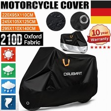 M L XL XXL XXXL Motorradgarage Motorrad Roller Abdeckung Abdeckplane Wasserdicht