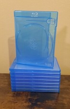 LOT OF 8 Cases - NEW BluRay Replacement DUAL Cases 2-Disc  FREE SHIPPING 