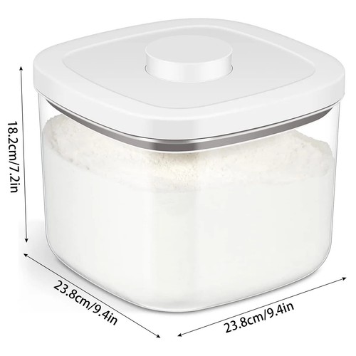 Flour And Sugar Containers Airtight 10 Lb Plastic Food Storage Containers - Picture 7 of 10