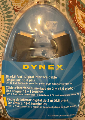 Dynex DX-DV12M 2M (6.6 feet) Digital Interface Cable