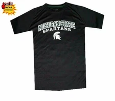 Ncaa Mens Apparel / Michigan State Spartans Performance Tee Shirt, LG, CLEARANCE