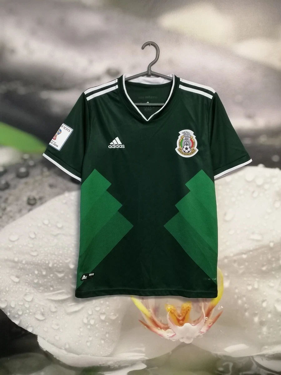 Generoso mínimo Deportes Mexico 2017 - 2018 home football shirt jersey camiseta Adidas size S | eBay