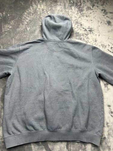 Sudadera con Capucha Carhartt Para Hombre 2XL Alta Gris Cremallera Completa - Imagen 6 de 7