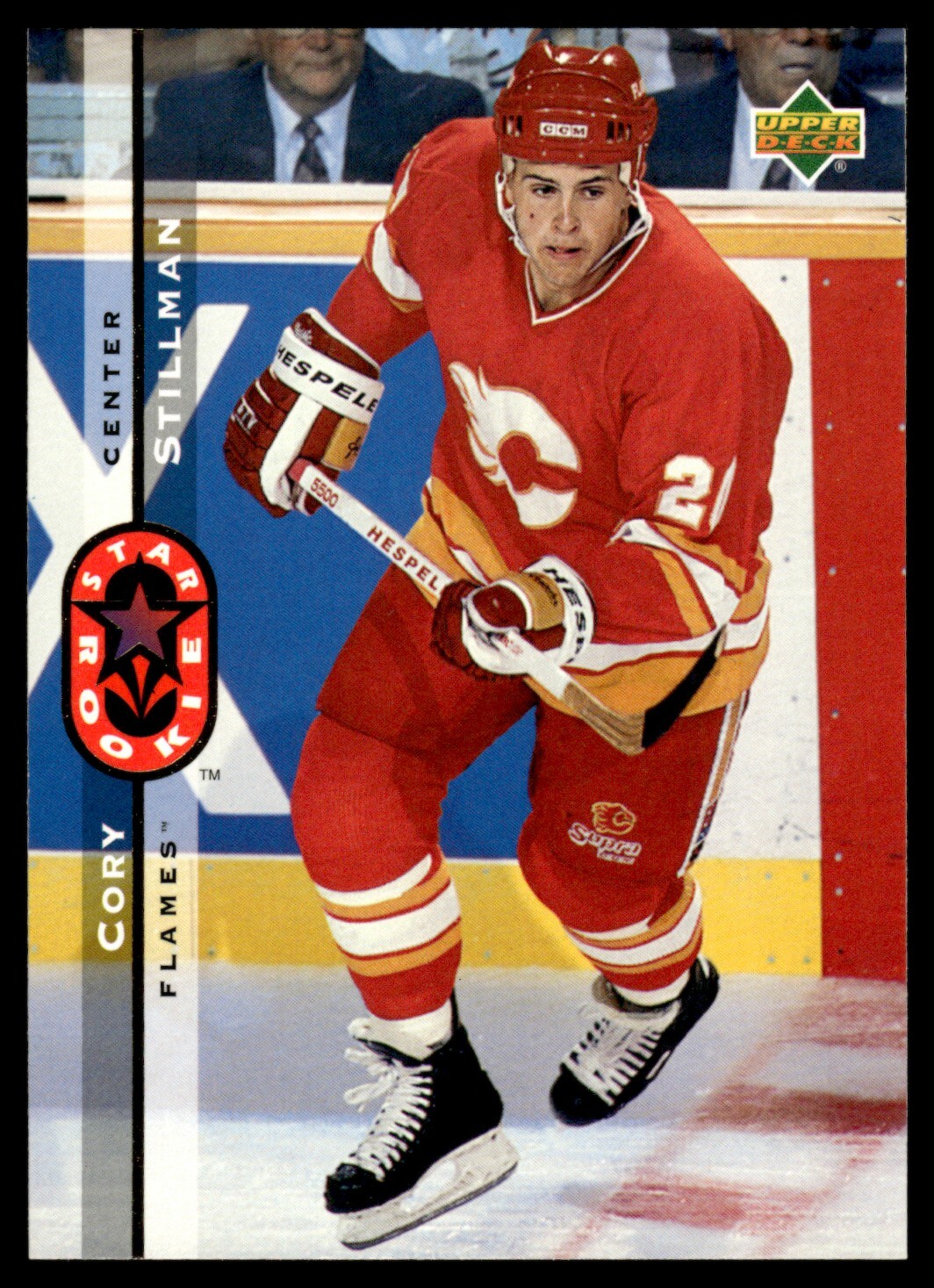 1994-95 Upper Deck Star Rookie #268 Cory Stillman Rookie Calgary Flames