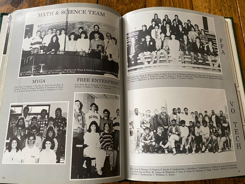1988 Taylorsville High School Jahrbuch Taylorsville, Mississippi Lesley Robinson - Bild 2 von 3