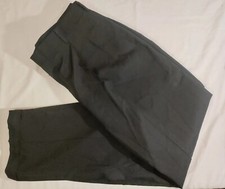 Jos. A. Banks Travelers Collection Black Wool Pleat Lined Suit Pants 34x30 NWOT