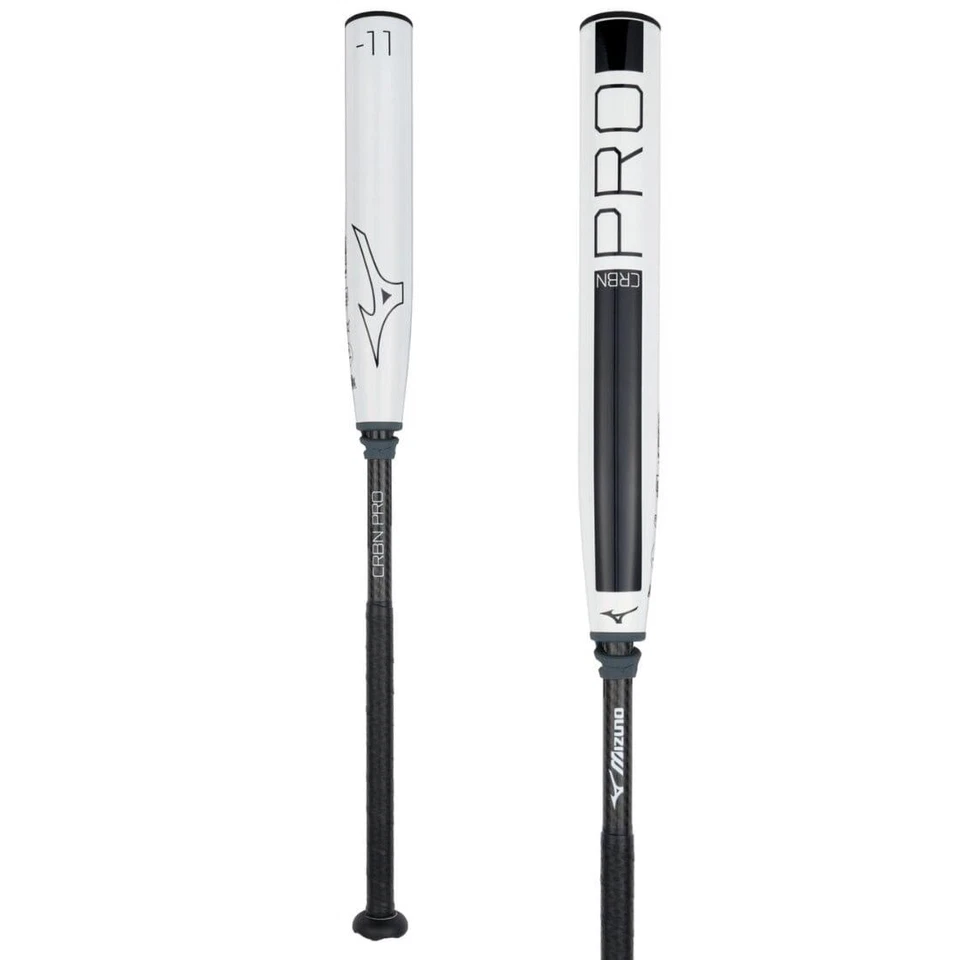 Bate de softbol lanzamiento rápido Mizuno CRBN PRO 2025 -11, -10, -9 Foto 3 de 4