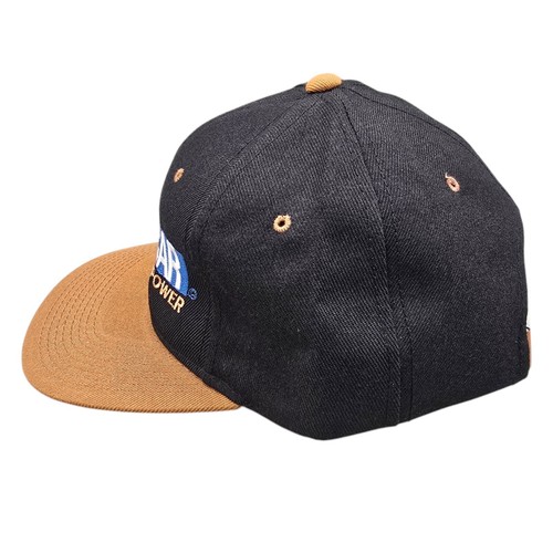 Vintage NASCAR Pure American Power Strapback Hat Khaki Black - Picture 4 of 9