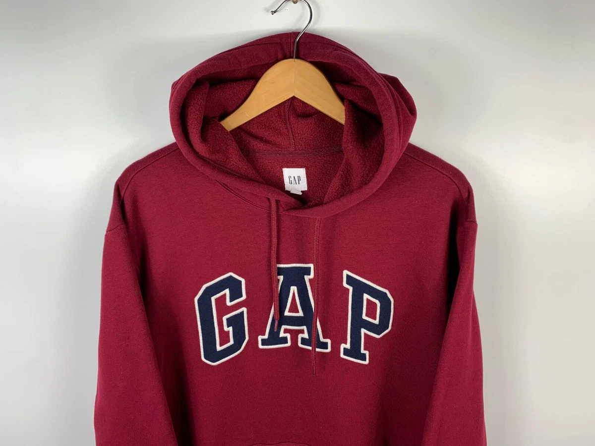 Maroon gap hoodie hotsell