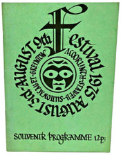 Vintage Somerset Festival Souvenir Programme Moorlinch Stawell Greinton 1975