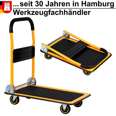 Plattformwagen Transportwagen klappbar Handwagen Rollwagen Wagen 150kg