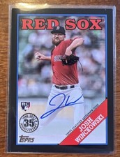 2023 Topps Series 1 1988 Josh Winckowski Auto /199 BLACK