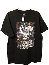 DC COMICS/WARNER BROS.: SUICIDE SQUAD T-SHIRT, size Large, NEW W/TAGS Uni-sex