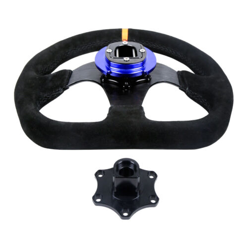 Kyostar Adattatore Mozzo Sgancio Rapido Volante Alluminio Alluminio Auto Universale - Foto 10 di 10