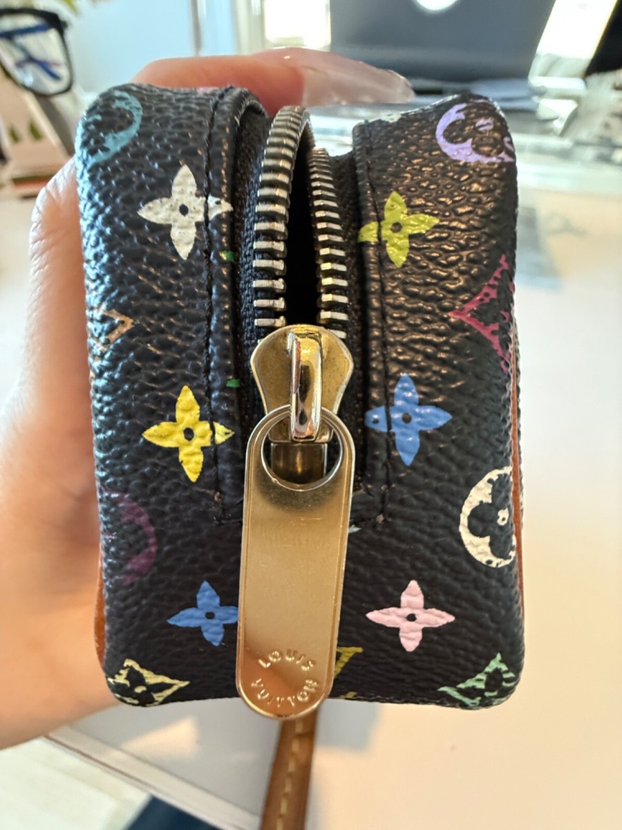 Vintage Louis Vuitton x Takashi Murakami Black Multicolor Wapity