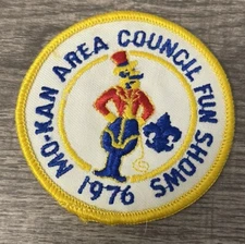 1976 Fun Shows Mo-Kan Area Council LYL Border Patch 