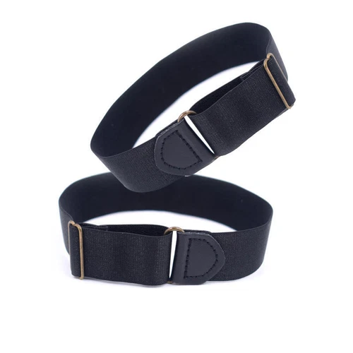 Verstellbares elastisches Armband Hemd Strumpfband Ärmel Halterlos Halter Manschette Clip Band heiß - Bild 4 von 10