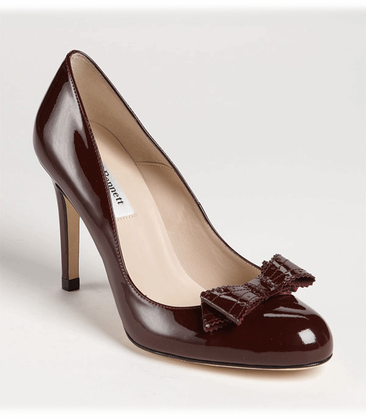 L.K. Bennett Darcia Marrón Charol Zapato bomba Cuero Calado arco 40 - 9New L.K. Bennett Zapato Darcia Marrón Charol Zapato Bennett bomba Cuero Calado arco 40 - 9New bc47c0