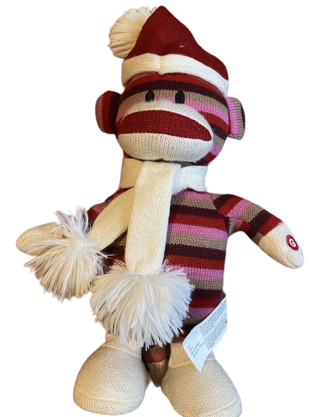 SAOLA Gemmy Calzino Scimmia Natale ""solo ragazza al mondo"" danza e canta Natale