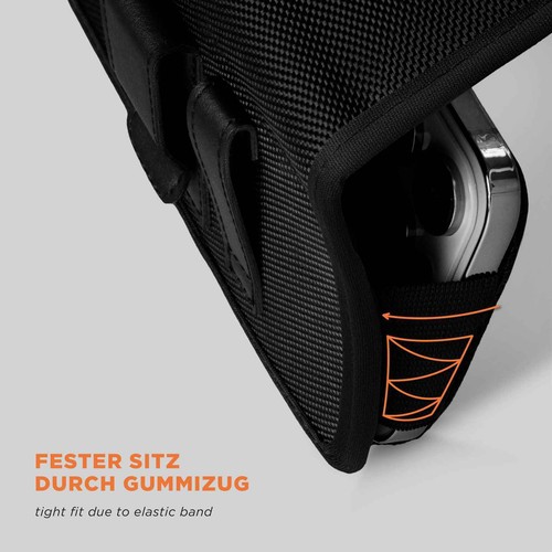 Handy Gürteltasche für Huawei P20 Handyhülle Etui 360 Grad Holster Schutz Hülle - Picture 3 of 8