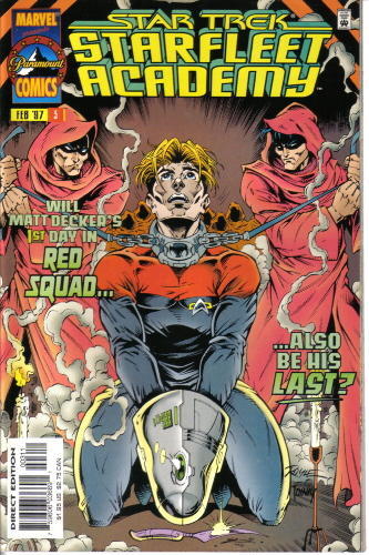 Star Trek: Starfleet Academy Comic Book #3 Marvel 1997 VERY HIGH GRADE UNREAD - Picture 1 of 1