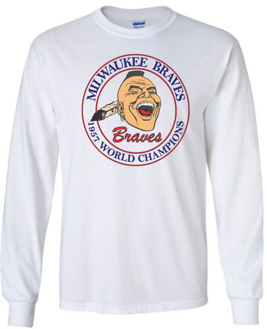 milwaukee braves t shirt