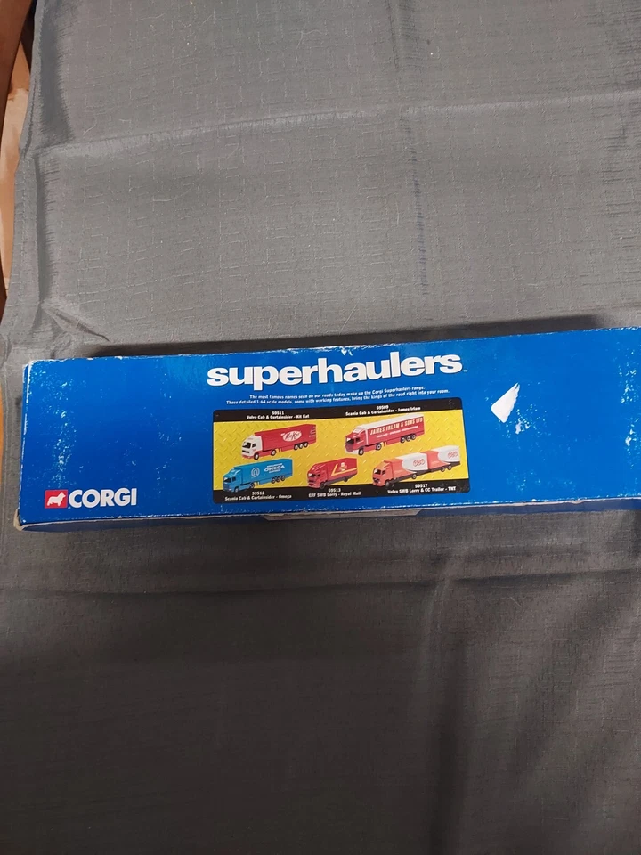 Corgi Superhaulers 1:64 TY86902 RENAULT CAB & FUELTANKER- SHELL. - Image 2 of 2