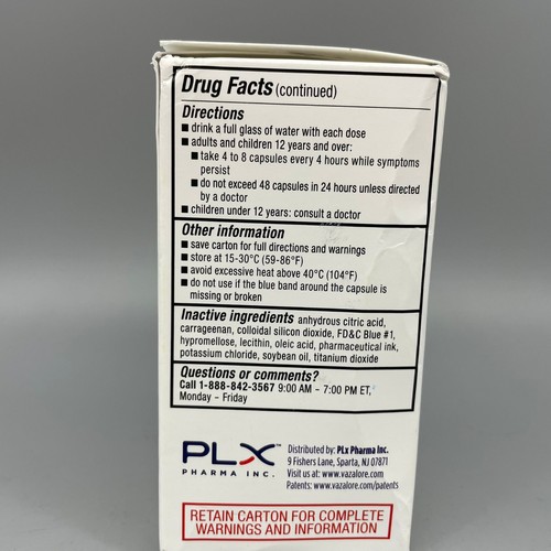 Vazalore 81 mg Liquid Filled Aspirin Capsules 30 ct 2PK exp 5/2023+ 373089081216 eBay
