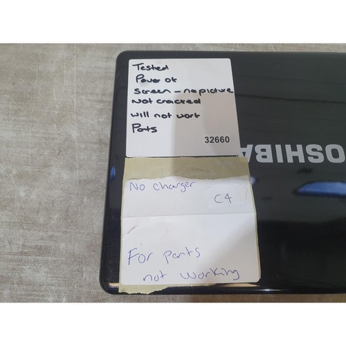 Toshiba Satellite L510 Laptop Black USB 14.0" LCD Display Windows 8 - For Parts - Picture 22 of 22