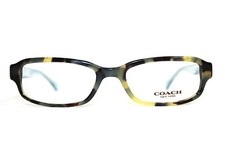 BRAND NEW COACH HC6083 5357 TORTOISE CRYSTAL BLUE AUTHENTIC EYEGLASSES 50-17-135