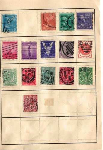 Worldwide Very Fine Used Stamps Hinged on List #77 - 第 1/1 張圖片