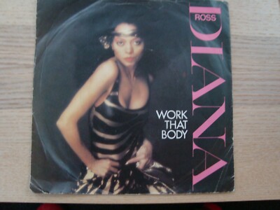 DIANA ROSS   Work that Body / Two Can Make It   VINYL 7'' SINGLE   Capitol CL 241