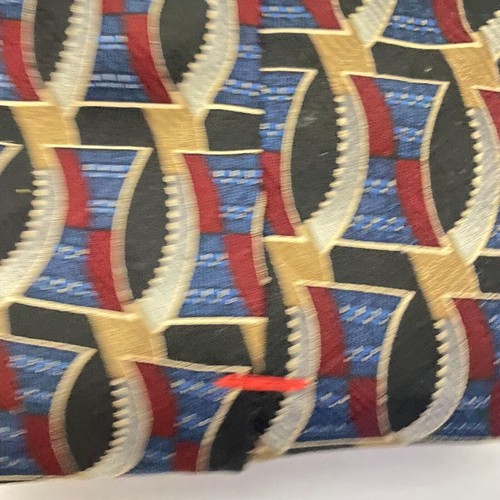 #5588 Feraud Louis Feraud Abstract Multicolored Men's Necktie, Tie 59X3.75 - Picture 5 of 6