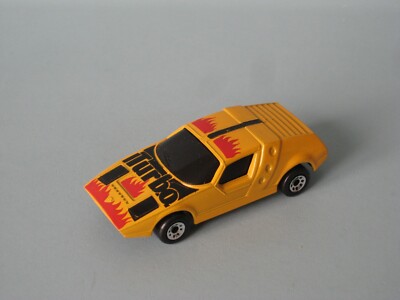 Matchbox Super GT 41 Siva Spyder gelbe Karosserie China UB 75mm Spielzeug Modellauto
