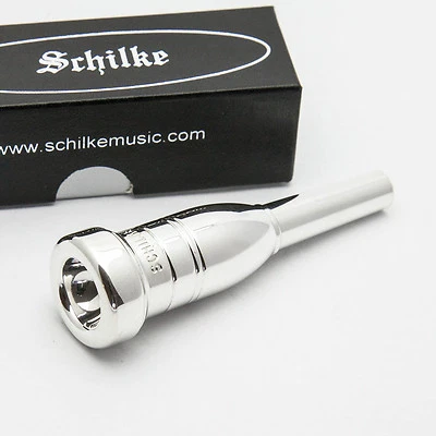 Genuine Schilke 13A4AH Heavyweight Silver Trumpet Mouthpiece NEW
