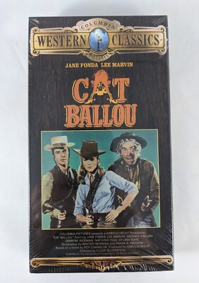 Cat Ballou VHS 1991 Jane Fonda