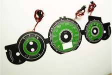 Citroen C5 - design 1 glow gauge plasma dials tachoscheibe glow shift indicators