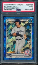 Anthony Volpe [Purple] #BSPA-AV Prices | 2020 Bowman Sapphire