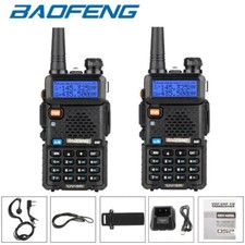 2 x Baofeng BF-UV/AR-5R Walkie Talkie Funkgeräte Handfunkgerät Sprechfunkgeräte