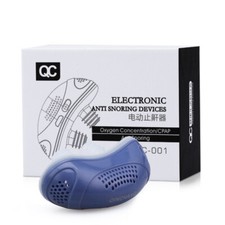 NEW Micro Electric Noise Anti-snoring Device Sleep Apnea Stop Snore Aid Stopper