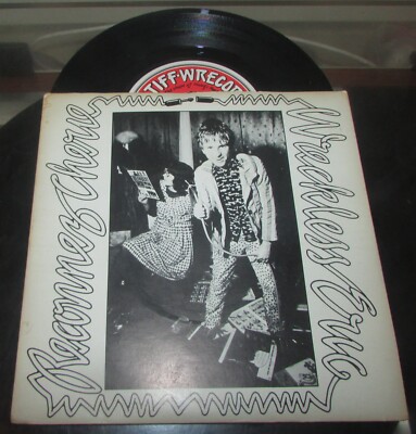 WRECKLESS ERIC Reconnez Cherie  ORIG STIFF 1978 PIC  COVER 45 NEAR MINT