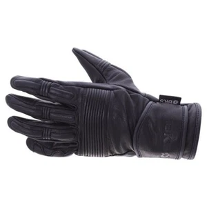 BKS 101 Bobber Mens Leather Motorcycle Gloves Black