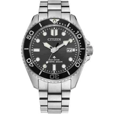 Citizen Promaster BN0261-51E Eco-Drive Black Sapphire Stainless Steel 200M