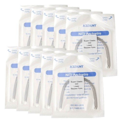 Boîte De Rangement Transparente Pour Fils Orthodontiques Rectangulaires - Neuf